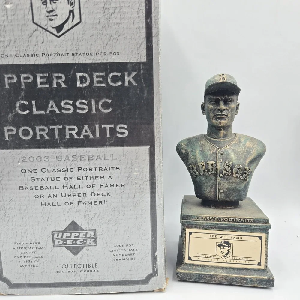 2003 Ted Williams Upper Deck Classic Portraits Collectible Statue Bust Figurine